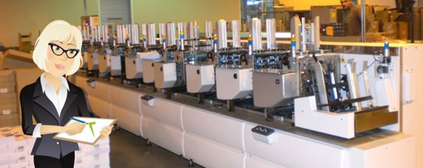 Machine à mise sous pli 12 postes